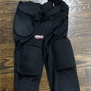 Schutt Youth Integrated Football Practice Pants Black Size M